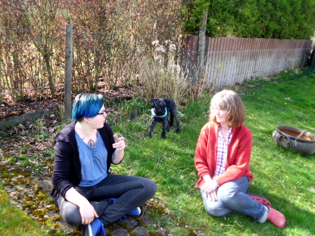 Tori, Menta ist zu Besuch, Anni krank 077.JPG